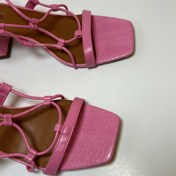 Pink Straps Heels - Picture 4 of 10